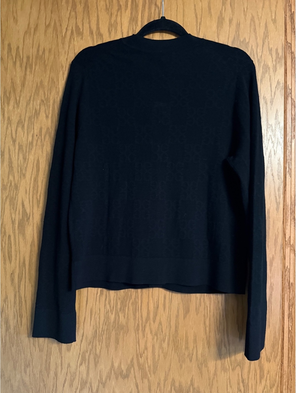 G/FORE Onyx Textured Knit Cardigan Sweater Black Size L NWT Luxury Designer - Picture 3 of 6
